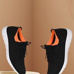 TPENT Men Anti Odour Mesh Non-Marking Running Shoes-51
