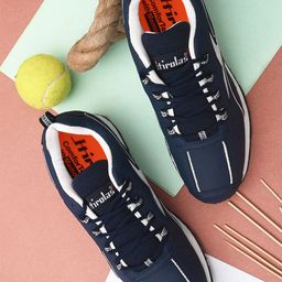 HIROLAS Men Blue Running Shoes-31