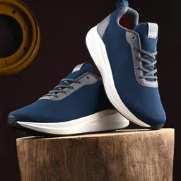 HRX by Hrithik Roshan Men Teal Blue & White Memory Foam Mesh Running Shoes-picture-10