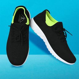 TPENT Men Anti Odour Mesh Non-Marking Running Shoes-28