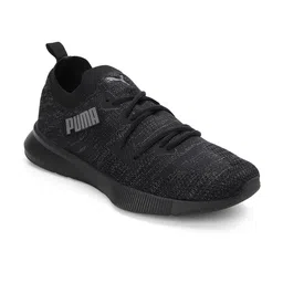 Puma Men Textured Flyer Runner Engineered Knit Textile Sports Shoes-picture-20