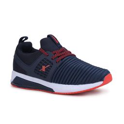 Sparx Men Navy Blue Mesh Running Non-Marking Shoes-picture-9