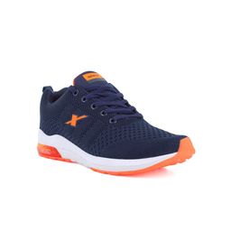 Sparx Men Navy Blue Mesh Running Non-Marking Sports Shoes-image-38