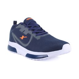 Sparx Men Navy Blue Mesh SM-707 Running Non-Marking Shoes-picture-22
