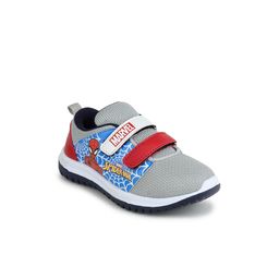 toothless Boys Spiderman Mesh Marking Walking Shoes-11