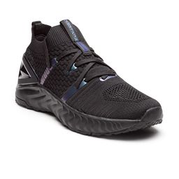 Red Tape Men Black Walking Shoes-32