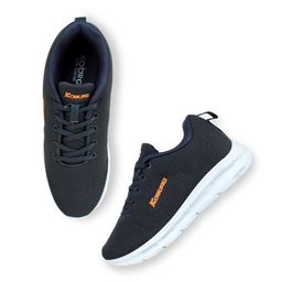 Koburg Men Grey Mesh Running Non-Marking Shoes image 2