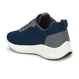 HRX by Hrithik Roshan Men Teal Blue & White Memory Foam Mesh Running Shoes image 2