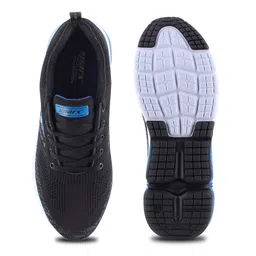 Sparx Men Black & Blue Mesh Running Non-Marking Shoes image 4