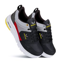 BERSACHE Men Lightweight Canvas Non-Marking Running Shoes image 5