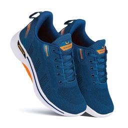 BERSACHE Men Lightweight Canvas Non-Marking Running Shoes image 2