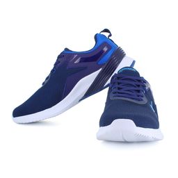 Sparx Men Navy Blue Mesh Running Non-Marking Shoes image 3