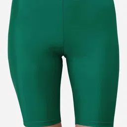 SOIE Women Mid Rise Soft Polyamide Spandex Knee Length Swimming/ Cycling Shorts-image-90