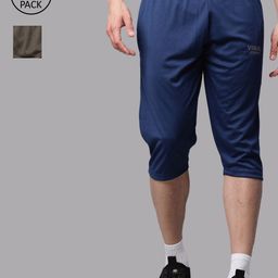 VIMAL JONNEY Men Blue Training or Gym Sports Shorts-image-14