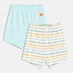 MINI KLUB Boys Cotton Pack Of 2 Shorts-picture-41