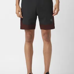 Van Heusen Flex Men Colourblocked Sports Shorts-image-24