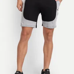 HiFlyers Men Mid-Rise Pure Cotton Sports Shorts-image-44