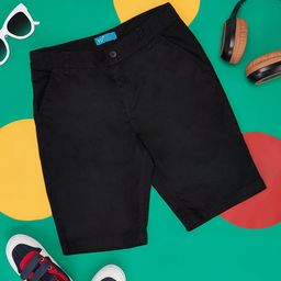 YU by Pantaloons Boys Mid-Rise Pure Cotton Shorts-picture-56