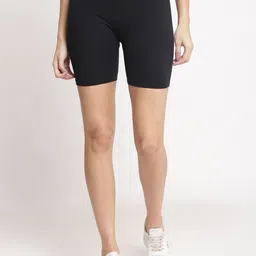 GRACIT Women Cotton Skinny Fit Cycling Sports Shorts-15