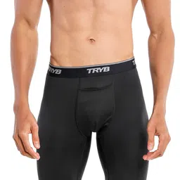 TRYB Men Skinny Fit Cycling Sports Shorts-picture-36