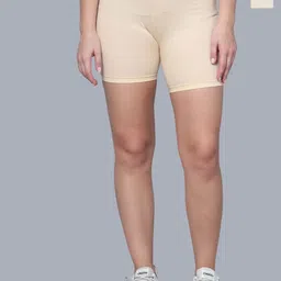 Aimly Women Pack Of 2 Skinny Fit Stretchable Cotton Cycling Sports Shorts-picture-13