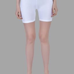 Aimly Women Skinny Fit Mid-Rise Stretchable Cycling Sports Shorts-picture-36