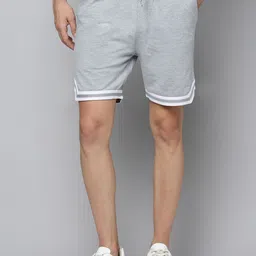 Urban Dog Men Mid-Rise Cotton Sports Shorts-image-78