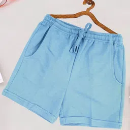 Kiddiekid Kids Mid-Rise Cotton Shorts-image-118