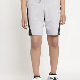 Red Tape Boys Grey Colourblocked Shorts-image-48