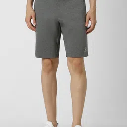 Van Heusen Flex Men Textured Casual Regular Fit Shorts-picture-22