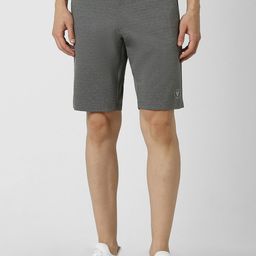 Van Heusen Flex Men Textured Regular Fit Casual Shorts-picture-20
