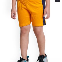BAESD Boys Pack Of 2 High Rise Cotton Sports Shorts-picture-22