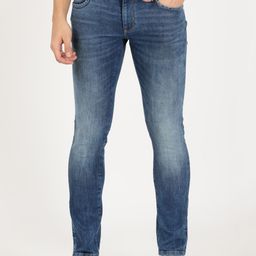 Wrangler Men Skanders Slim Fit Low-Rise Heavy Fade Stretchable Jeans-picture-45