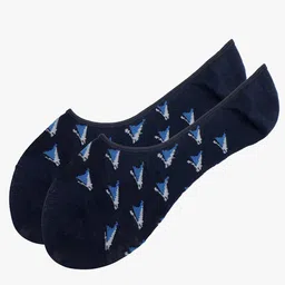 Soxytoes Men Patterned Cotton Shoe-Liners Socks-0