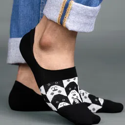 SockSoho Men Patterned Shoe Liners Socks image 5