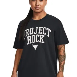 UNDER ARMOUR UA Project Rock Printed Heavyweight Campus T-shirt-picture-3