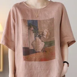 StyleCast Print Extended Sleeves Top-picture-4