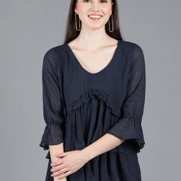Amagyaa Ruffles Pure Cotton Top-image-99