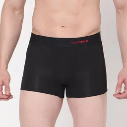 UnderJeans by Spykar Men Black Solid Trunks 8907966687615-picture-33