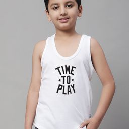 Friskers Boys Printed Pure Cotton Innerwear Vest-picture-32
