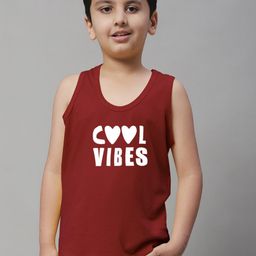 Friskers Boys Typography Printed Pure Cotton Vests-image-79