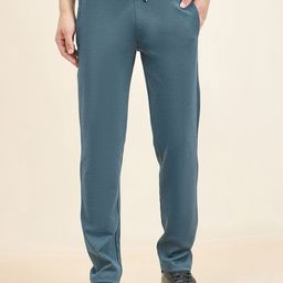 Sweet Dreams Men Teal Mid-Rise Track Pant-image-2