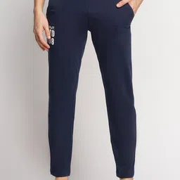 Wildcraft Men Typography Printed Cotton Anti-Wrinkle Track Pants-image-25