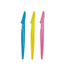 Bronson Professional Eyebrow and Face Razor - Pack of 3 (Color May Vary)-picture-15