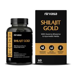 Nirvasa Shilajit Gold,  60 capsules -8