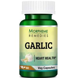 Morpheme Remedies Garlic (500 mg),  60 veggie capsule(s) -image-61