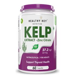HealthyHey Nutrition Kelp Extract + Zinc Citrate, 60 veggie capsule(s)-27