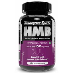 HealthyHey Sports HMB Calcium Hydroxyl Methyl Butyrate,  120 veggie capsule(s) -image-56
