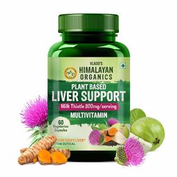 Vlado's Himalayan Organics Plant Based Liver Support with Milk Thistle,  60 capsules -27