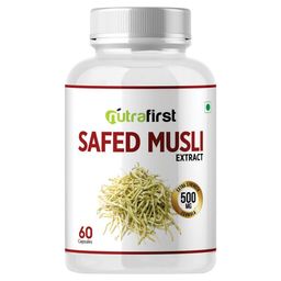 NutraFirst Safed Musli Extract (500 mg),  60 capsules -image-28